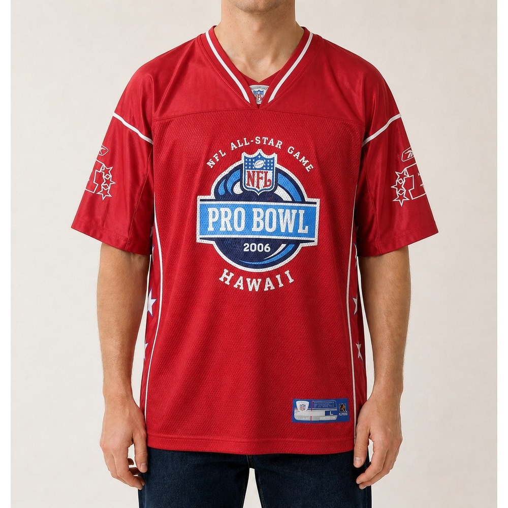 NFL Pro Bowl 2006 Hawaii All-Star Game Jersey Red Mens Large